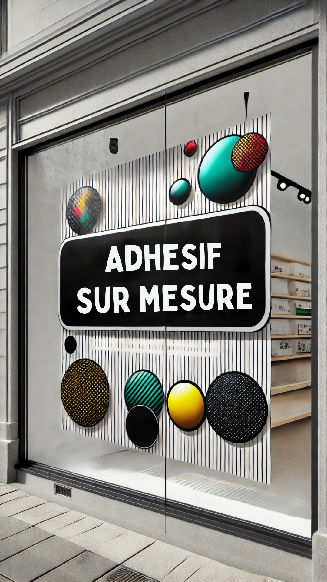 Adhésif sur mesure